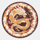Search for dragon fantasy stickers Red