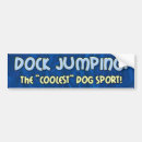 Search for jump bumper stickers Dog