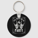 Search for gothic decor key rings Black and white