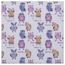 Search for owl fabric Pattern