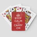 Search for keep calm playing cards Funny
