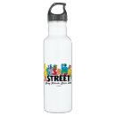 Search for elmo and cookie monster water bottles Toddler