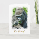 Search for primate cards Gorilla