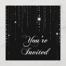 Search for sequin invitations Black