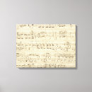 Search for sheet music canvas prints Vintage