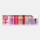 Search for girl power bumper stickers Pink