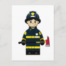 Search for firefighter postcards Helmet