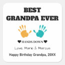 Search for grandpa birthday stickers Best grandpa ever