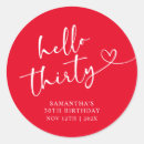 Search for milestone birthday stickers Typography