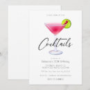 Search for girl in a martini glass invitations Girls night