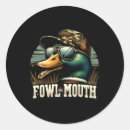Search for duck hunter stickers Black and white