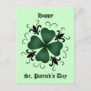 Search for victorian st patricks day cards Four leaf clover