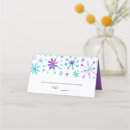Search for snowflake place cards Elegant