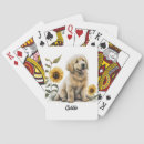 Search for golden retriever playing cards Cute