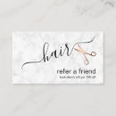 Search for referral cards Hair stylist