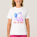 Search for cute cat kids tshirts Pink