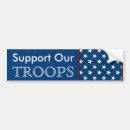 Search for support our troops bumper stickers Veteran