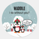 Search for snow penguin stickers Grey