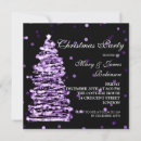 Search for purple christmas invitations Elegant