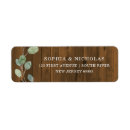 Search for barnwood return address labels Rustic