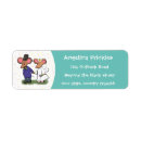 Search for mice return address labels Cartoon