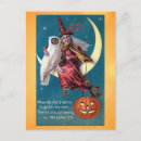 Search for victorian owl postcards Halloween