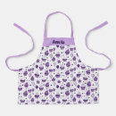 Search for purple cupcakes aprons For kids