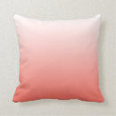 Search for solid coral cushions Plain