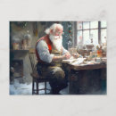 Search for santas workshop postcards Festive