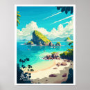 Search for vintage bali posters Beach