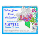 Search for adult calendars Colouring for adults