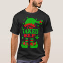 Search for funny weed christmas clothing Baked