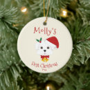 Search for maltese dog christmas tree decorations Puppy