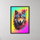 Search for abstract wolf art Modern