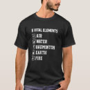 Search for earth air fire water tshirts Shuttlecock