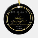 Search for golden christmas tree decorations Black and gold