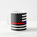 Search for firefighter symbol mugs Red