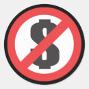 Search for no money stickers Retro