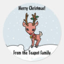 Search for cartoon christmas stickers Santa