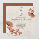 Search for ginkgo wedding invitations Simple