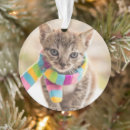 Search for rainbow cat christmas tree decorations Kitten