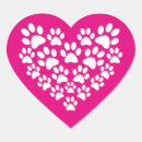 Search for heart paw stickers Cute