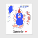 Search for happy monsters stickers Birthday