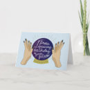Search for crystal birthday cards Fortune teller