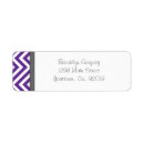 Search for chevron return address labels Stripe
