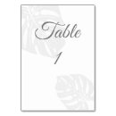 Search for beach table cards Palm leaves