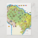 Search for brazil map postcards South america