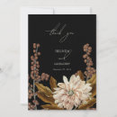 Search for autumn wedding thank you cards Calligraphy script