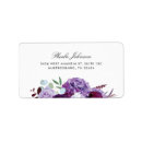 Search for lilac return address labels Stylish