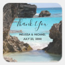 Search for travel wedding stickers Beach